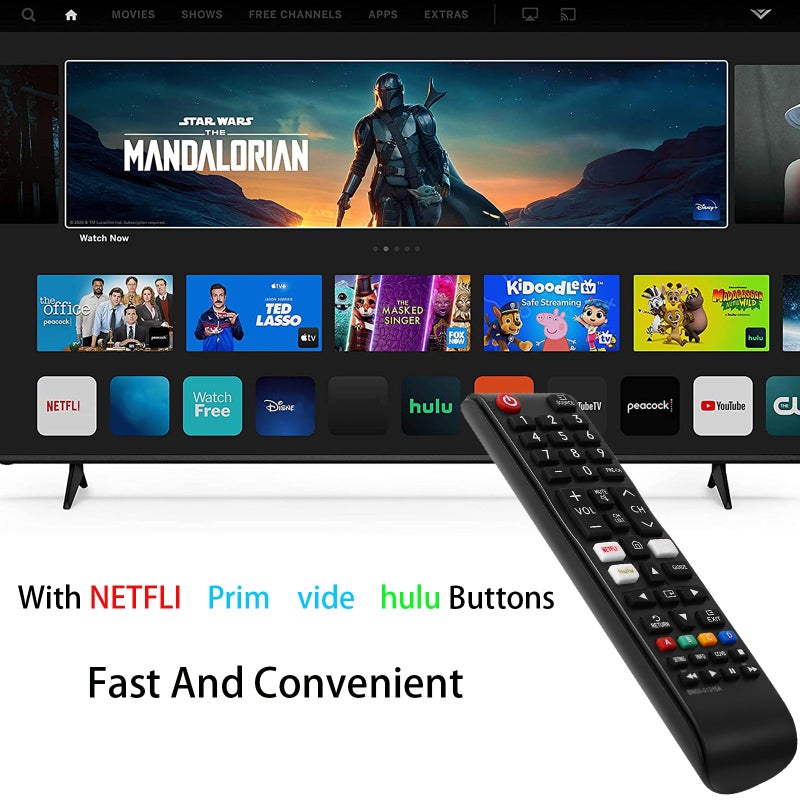 EONCHARM جهاز تحكم عن بُعد عالمي لجميع أجهزة تلفاز سامسونج متوافق مع جميع طرازات LCD و LED و HDTV و 3D و Smart TVs - Image 3